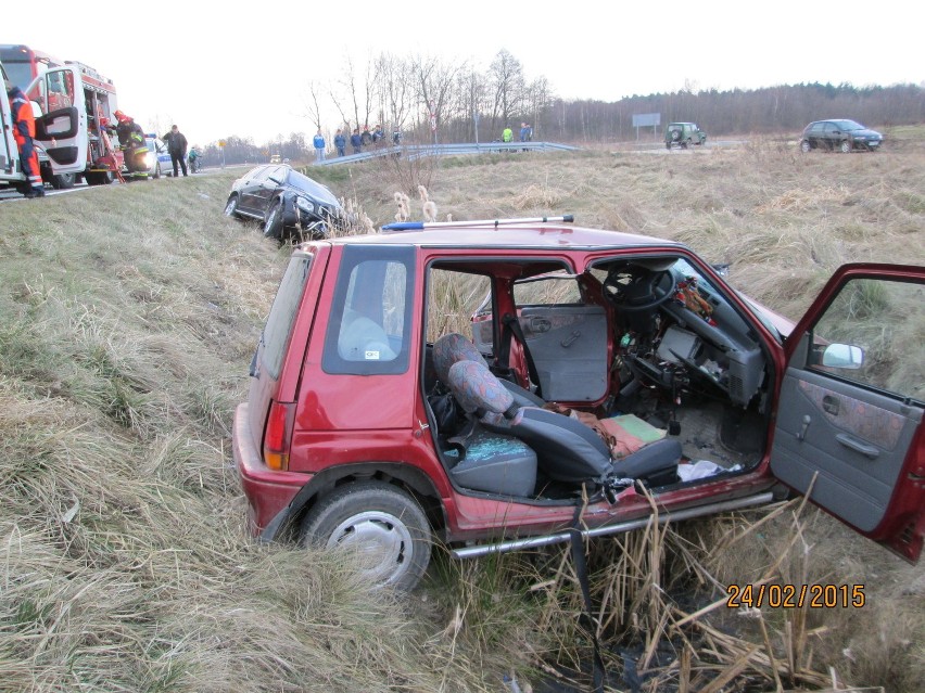 Tragiczny wypadek w Niedzieliskach. Dwie osoby nie żyją...