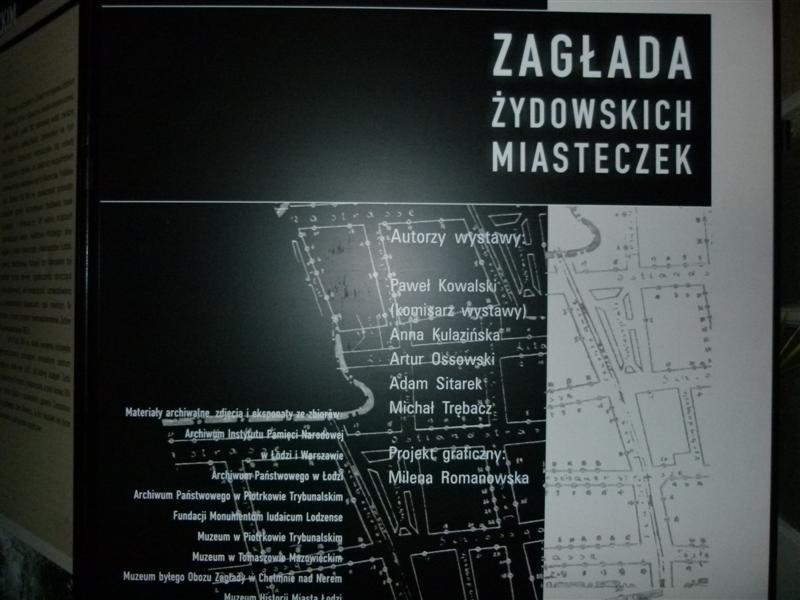 W muzeum w Zduńskiej Woli można oglądać wystawę,,Zagłada...