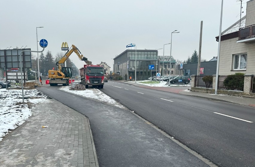 Trwają ostatnie prace na ulicy Szkotnik w Tarnowie