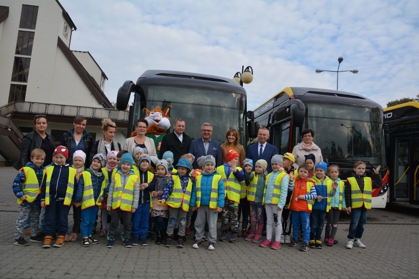 Cztery nowe autobusy w Inowrocławiu [zdjecia]