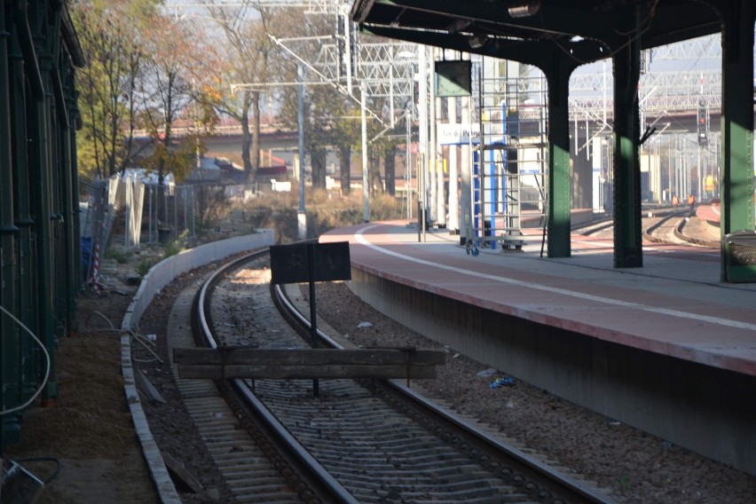 Stacja PKP Malbork. Na peron 1 podróżni wyjdą w grudniu?
