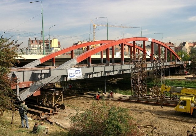 Transport przęsła mostu