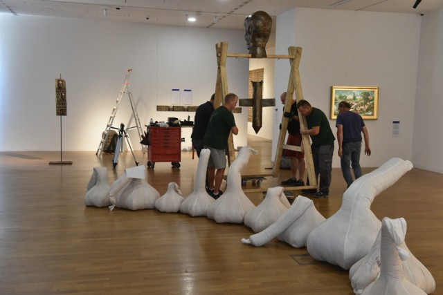 Wystawię „ZAŁOGA. Sztuka Ukrainy w czasie wojny” można oglądać w Centrum Sztuki Współczesnej w Toruniu do 29 października