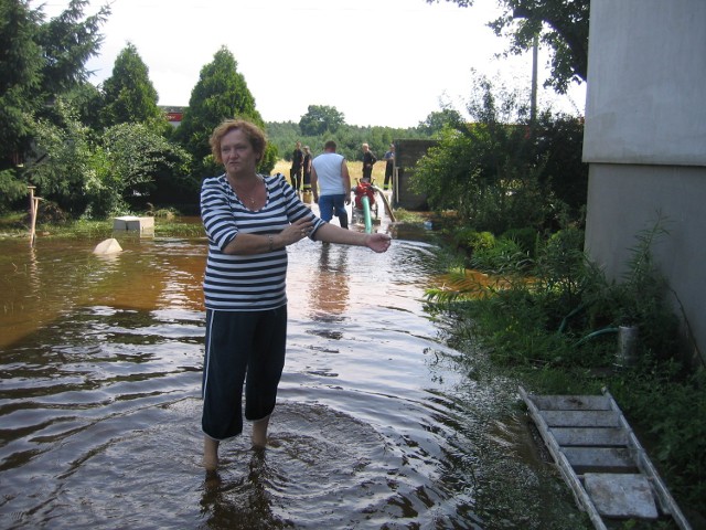 Posesję państwa Błaszczyków w Cekanowie zalało już po raz czwarty