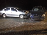 Bałdowo k. Tczewa: zderzenie dwóch aut osobowych. Jedna osoba ranna
