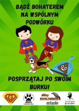 Akcja w Jastrzębiu: "Bądź bohaterem na swoim podwórku, sprzątaj po swoim Burku". Popieracie?