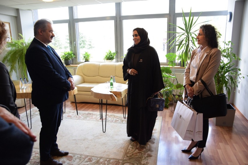Wizyta ambasador Zjednoczonych Emiratów Arabskich w...