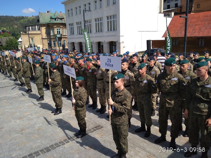 Klasa wojskowa z Polic brała udział VII Ogólnopolskim Przeglądzie Musztry w Zakopanem [ZDJĘCIA]