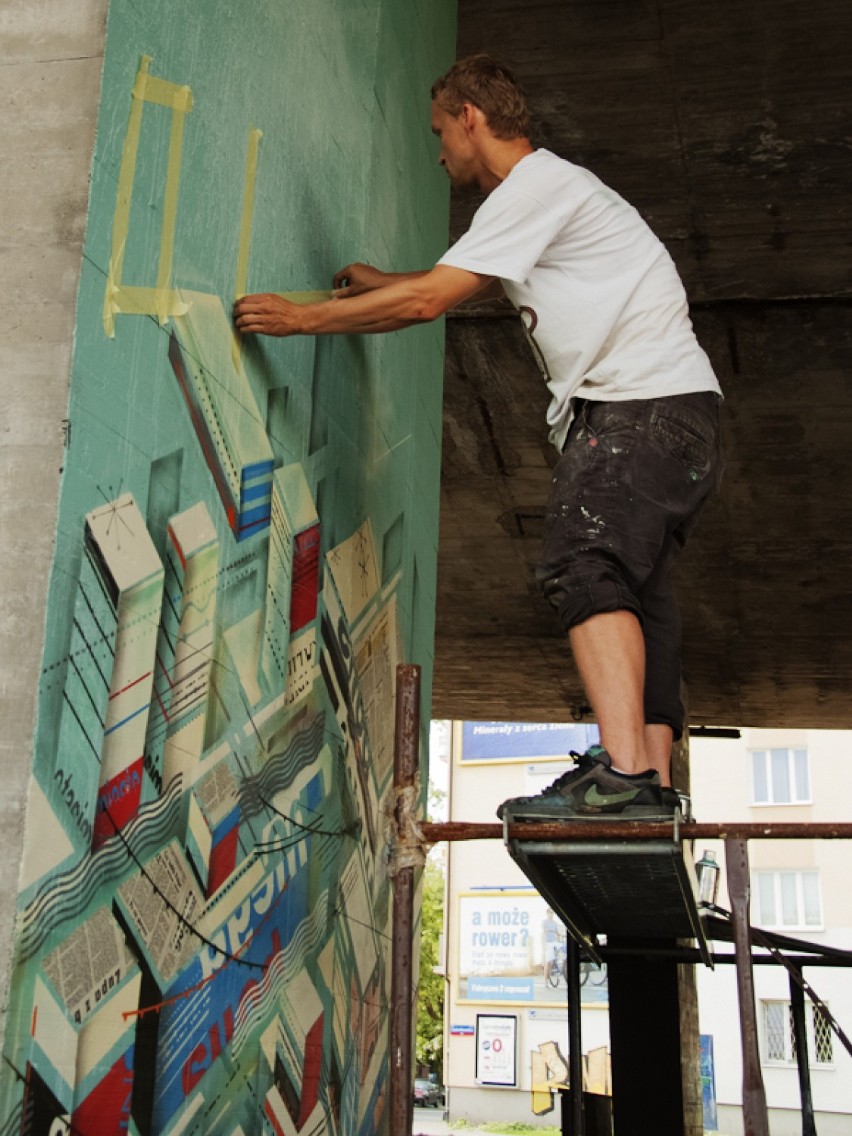 Nowy mural od Chazme w Sedlaczek Urban Art Gallery