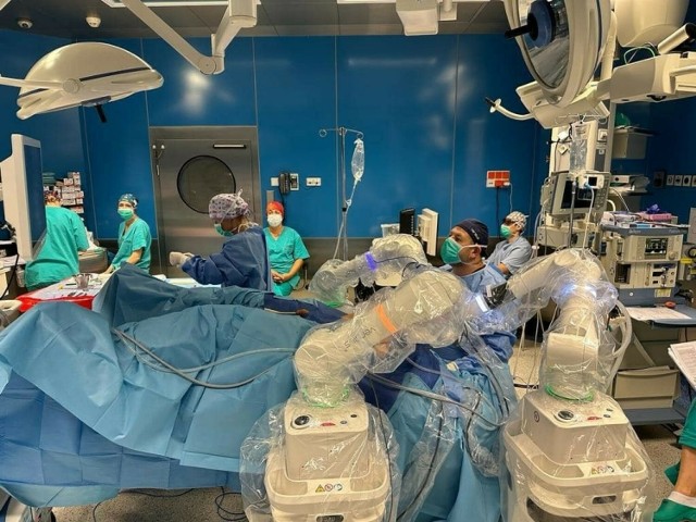 Sala operacyjna w szpitalu w Zakopanem