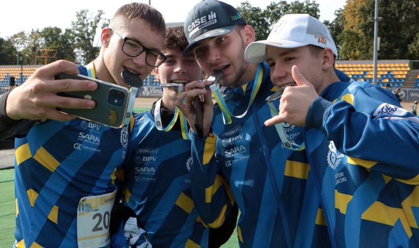 Biegacze wystartowali ze stadionu GKM Grudziądz