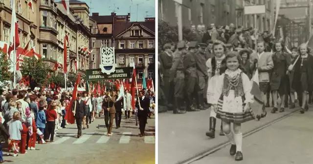 Święto pracy w woj. śląskim - zobacz archiwalne zdjęcia