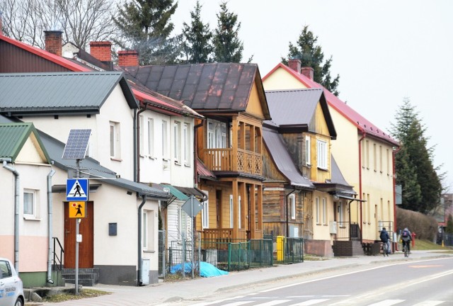 Na zdjęciu jedna z hrubieszowskich dzielnic