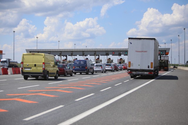 Pierwszy dzień bramek Viatoll na autostradzie A4