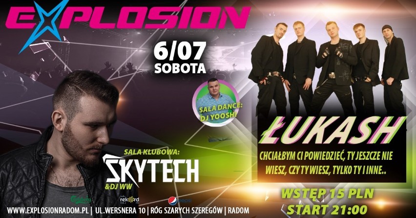 Prisoners Show, Łukash i Skytech w radomskim klubie Explosion już w ten weekend!