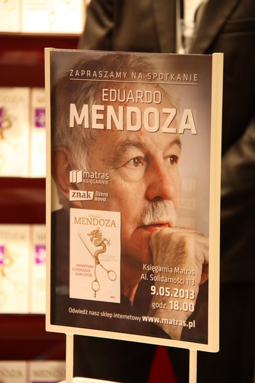 Eduardo Mendoza na spotkaniu z czytelnikami [zdjęcia]