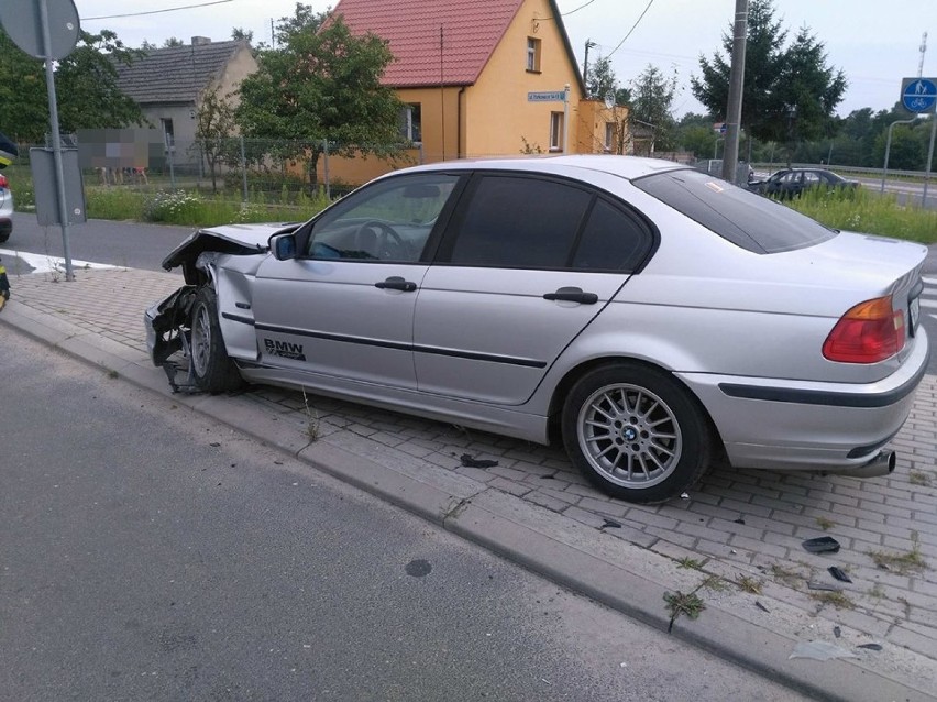 Wypadek w  Skokach