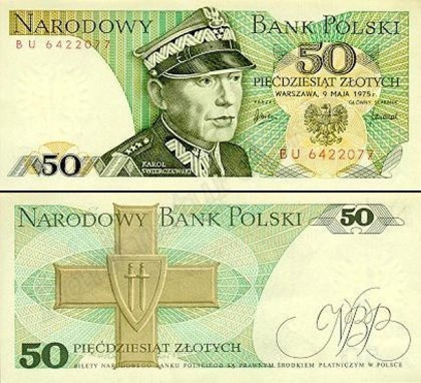 Banknot 50 zł 1975 rok - 249 zł