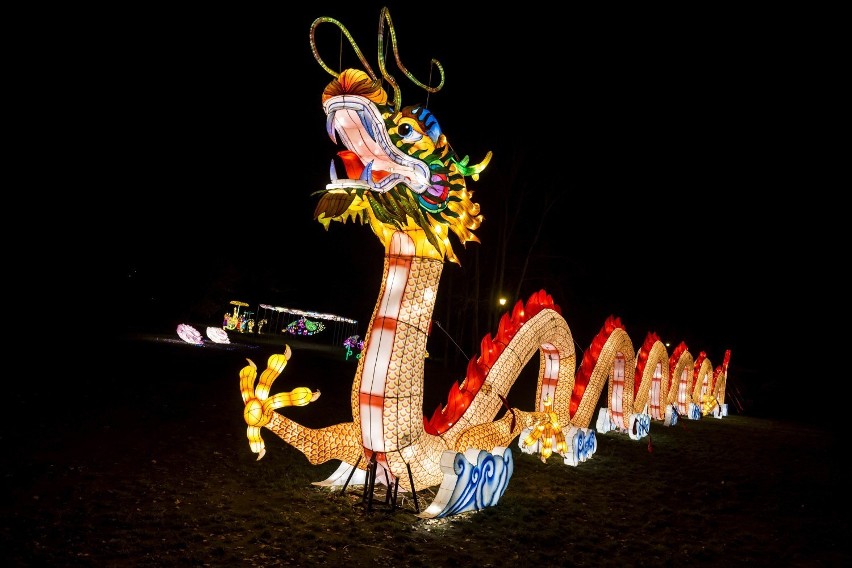 Chiński Festiwal Światła można było już podziwiać w kilku...