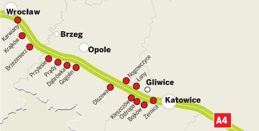 Na A4 w Gliwicach budują już bramki, ile zapłacimy? Opłaty za jazdę do Wrocławia