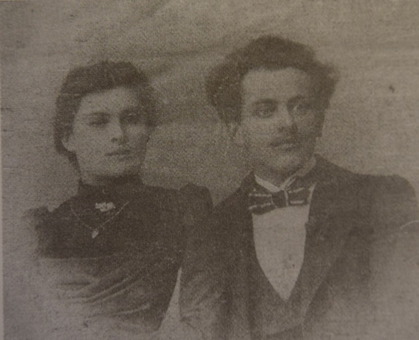Maria Jasielska z mężem