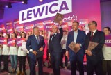 Konwencja Lewicy w Katowicach. Kwaśniewski, Czarzasty, Biedroń i Zandberg wspólnie w MCK [ZDJĘCIA]