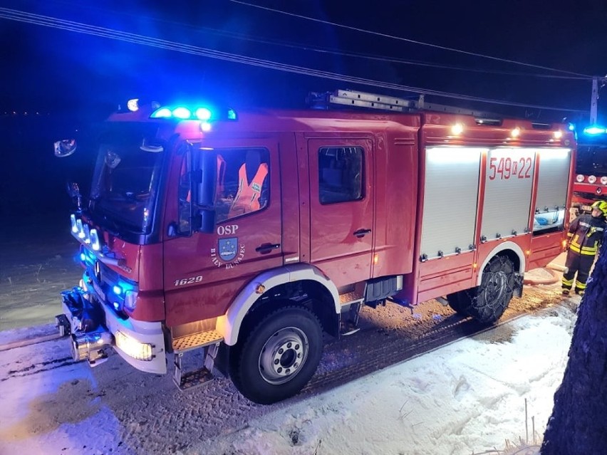 Podhale. Tragiczny pożar domu w Sierockiem. Nie żyje 43-letni mężczyzna