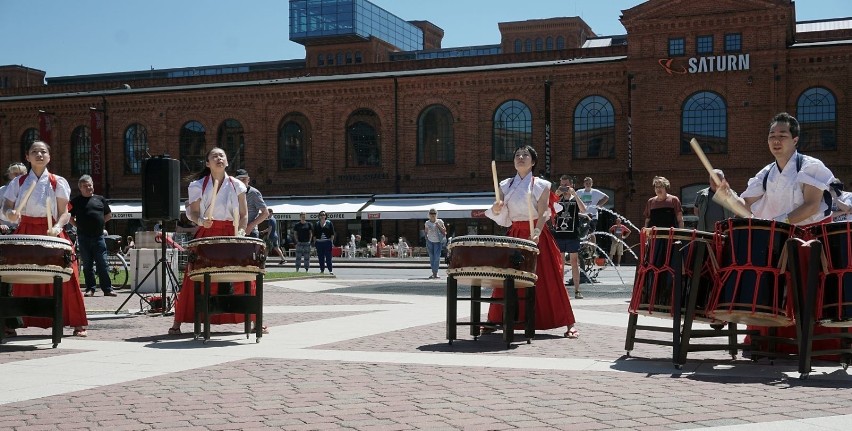 Grupa Samurai Drum Ikki wystąpiła w Manufakturze [ZDJĘCIA,FILM]