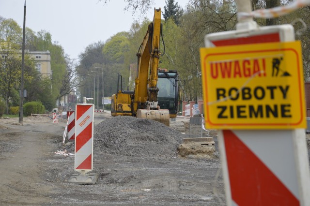 Najnowsze zdjęcia z placu budowy ul. Warszawskiej i Walczaka w Gorzowie