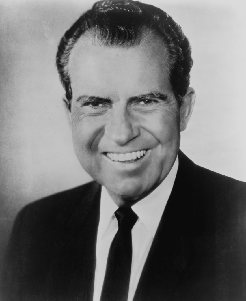 Nixon był w Polsce dwukrotnie, raz jako wiceprezydent w roku...