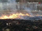 Węgierska Górka: rozpaliła ognisko i ogień się rozprzestrzenił. Kobieta prawie zginęła, próbując gasić pożar