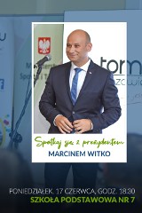 Na Ludwikowie spotkanie z prezydentem Marcinem Witko oraz otwarcie kompleksu boisk w SP nr 7