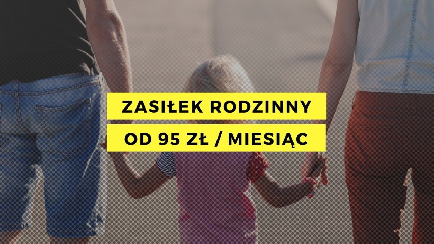 Ile? 
95 zł miesięcznie na dziecko do 5. roku życia, 124 zł...