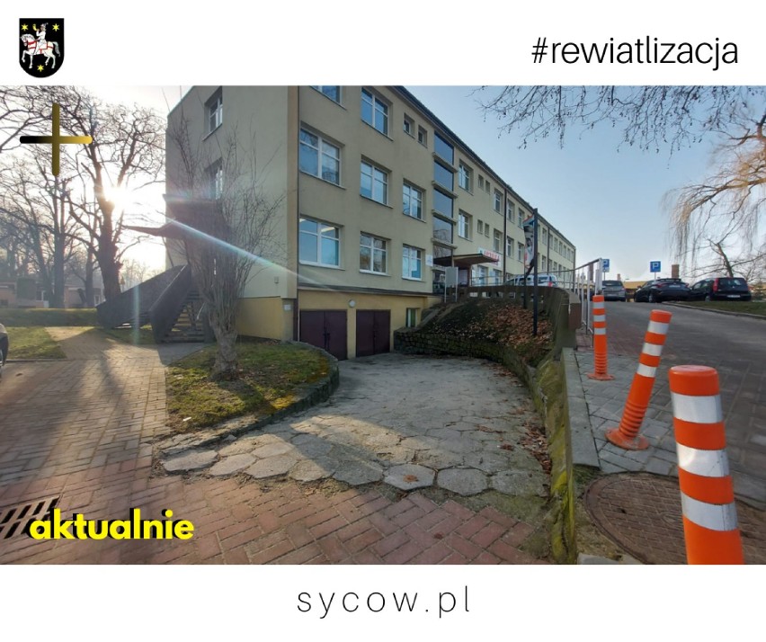 Wypięknieje teren przy sycowskiej przychodni. Co się dokładnie zmieni i za ile? 