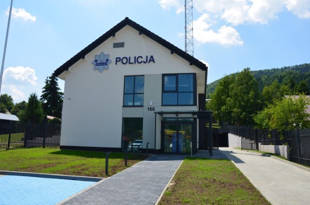 Zakończyła się budowa nowego posterunku policji w Usciu Gorlickim