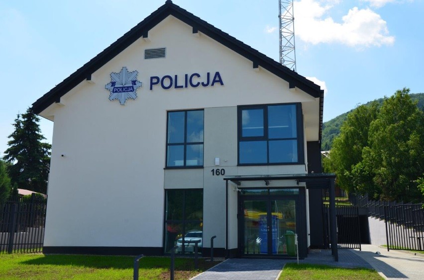 Zakończyła się budowa nowego posterunku policji w Usciu...