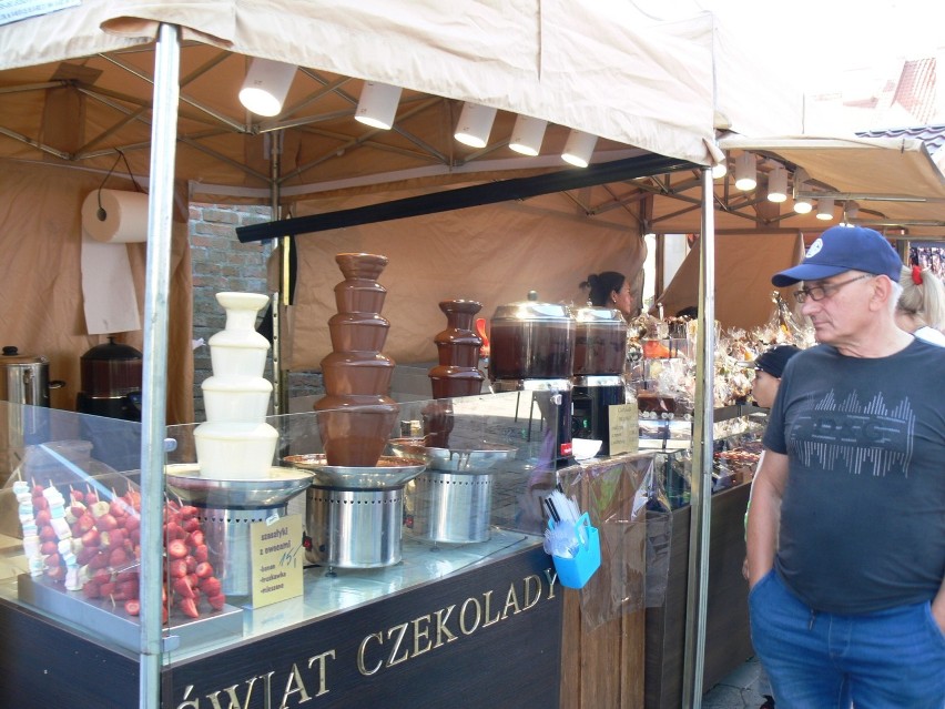 Festiwal Czekolady w Sandomierzu - dzień 1. Na Rynku królują słodkości [WIDEO, ZDJĘCIA]