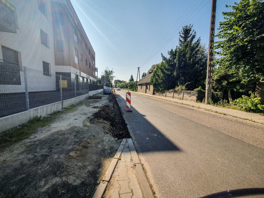 Rozpoczął się remont ulicy Lotniczej w Strzyżewicach na...