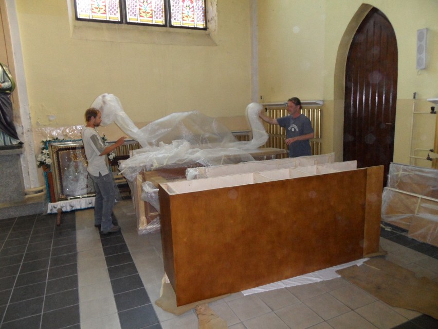 Świętochłowice: Kościół św. Augustyna w Lipinach ma pierwszą część ołtarza