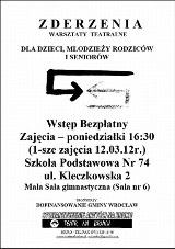 Zderzenia, czyli warsztaty Teatru na Bruku