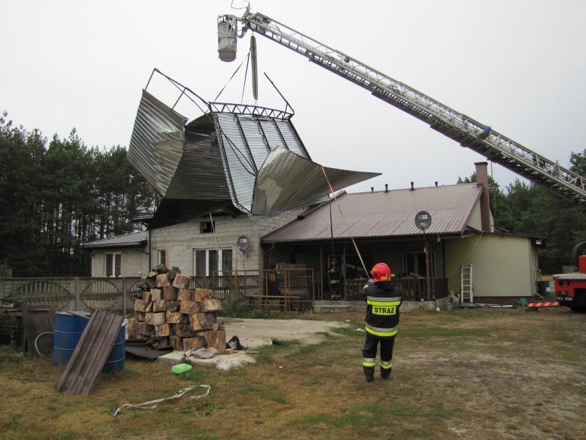 Burza w powiecie radomszczańskim