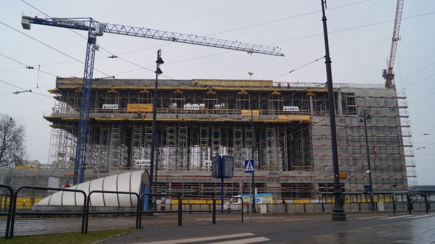 Powstaje nowy dworzec PKP w Bydgoszczy. Podglądamy plac budowy [zdjęcia, infografika] 