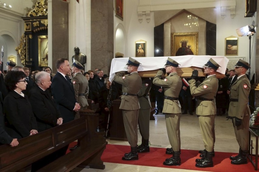 Pogrzeb Kornela Morawieckiego. Przemawiał Jarosław Kaczyński
