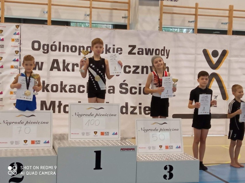 Sukces akrobaty ze Szczecinka na zawodach w Warszawie [zdjęcia]