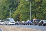 Uwaga kierowcy! W dniach 28-30 września uciążliwe roboty drogowe na drodze Grzybno - Kartuzy ZDJĘCIA