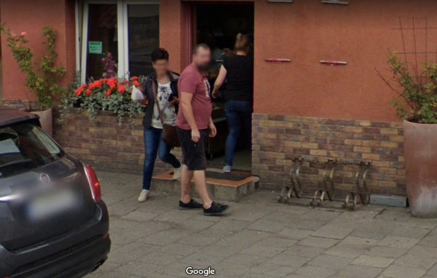 Ścinawa w Google Street View