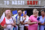 Obywatelska manifestacja w obronie niezależności sądownictwa w Toruniu [ZDJĘCIA]