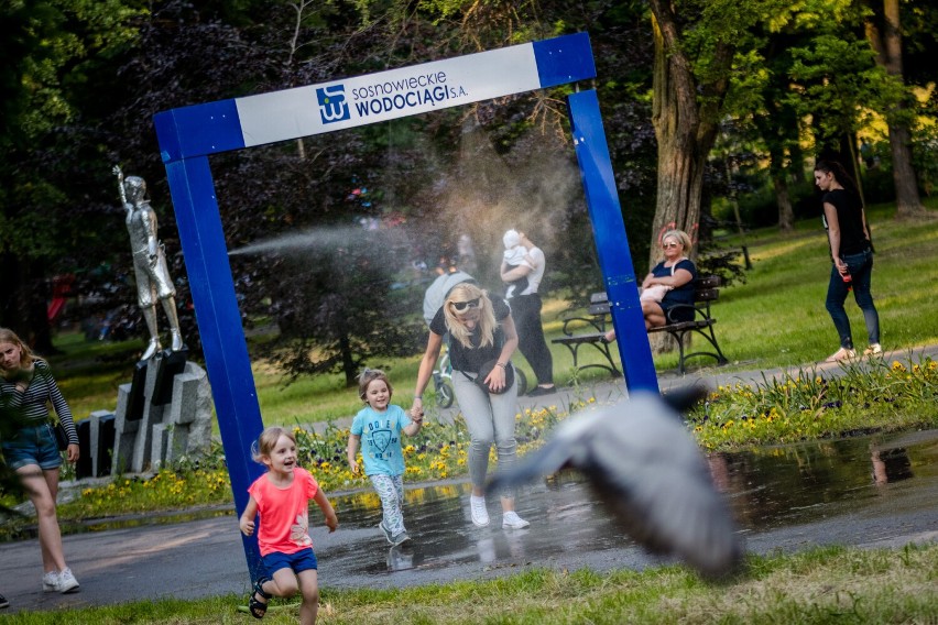 W Sosnowcu możemy ochłodzić się już przy kurtynach wodnych