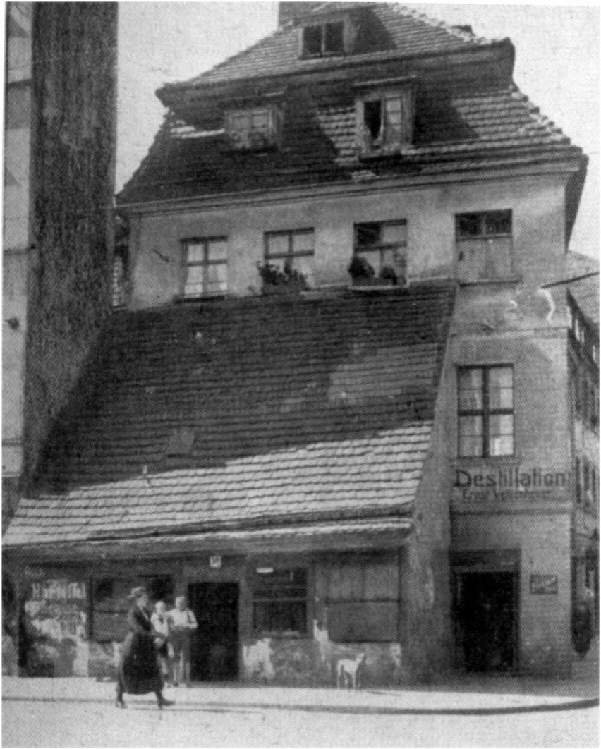 Najmniejszy dom Szczecina wznosił się pod adresem Bollwerk...