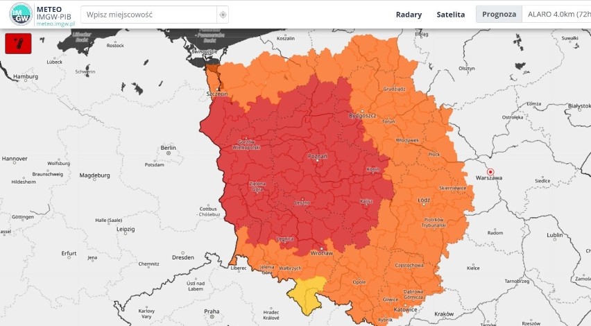 Kujawsko-Pomorskie. Nadchodzi fala upałów. Jest najwyższy stopień ostrzeżeń IMGW